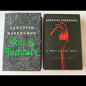 2 Augusten Burroughs Books Toil & Trouble / Wolf